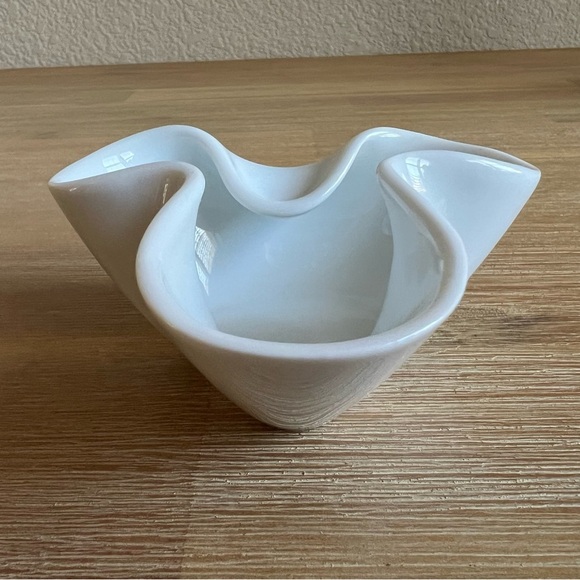 Rosenthal White Glass Art Sculptural Piece - Picture 4 of 9